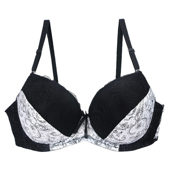 Women's Push Up Bras Bra Lace Plus Size Bra - Mubimart -  