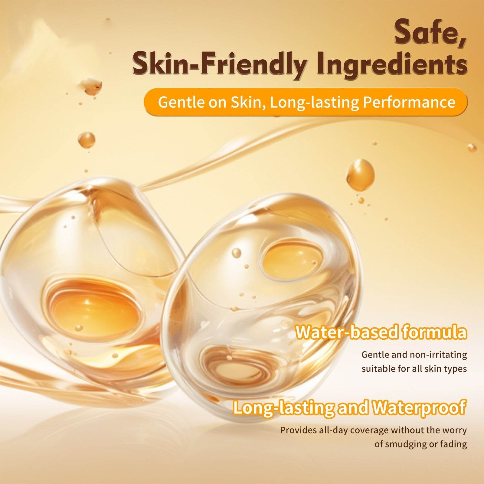 Men's Beard Eyebrow Hairline Headline Filler Sweatproof And Waterproof Natural Not Easy To Fade - Mubimart