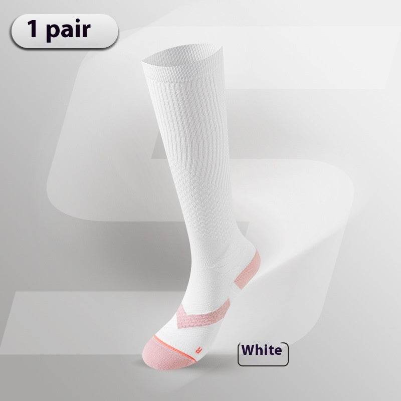 Pressure Calf Breathable Towel Bottom Skipping Rope Athletic Socks - Mubimart