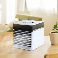 4 In 1 Personal Portable Cooler AC Air Conditioner Unit Air Fan Humidifier 4 In 1 Upgraded Portable Air Conditioner Cooling Fan 3 Speed Home Office Tent - Mubimart -  