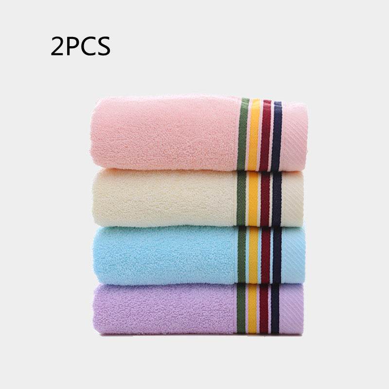 4 Packs Of Towels, Pure Cotton, Adult Face And Bath, Household - Mubimart