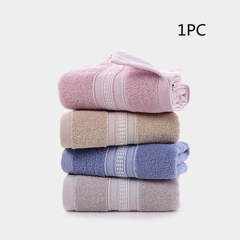 4 Packs Of Towels, Pure Cotton, Adult Face And Bath, Household - Mubimart