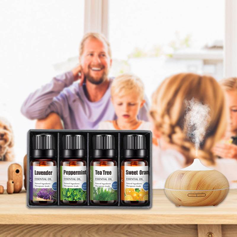 4 sticks essential oil set massage essential oil - Mubimart