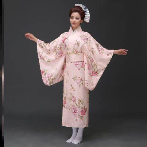 Japanese God Girl Kimono Female Formal Dress - Mubimart