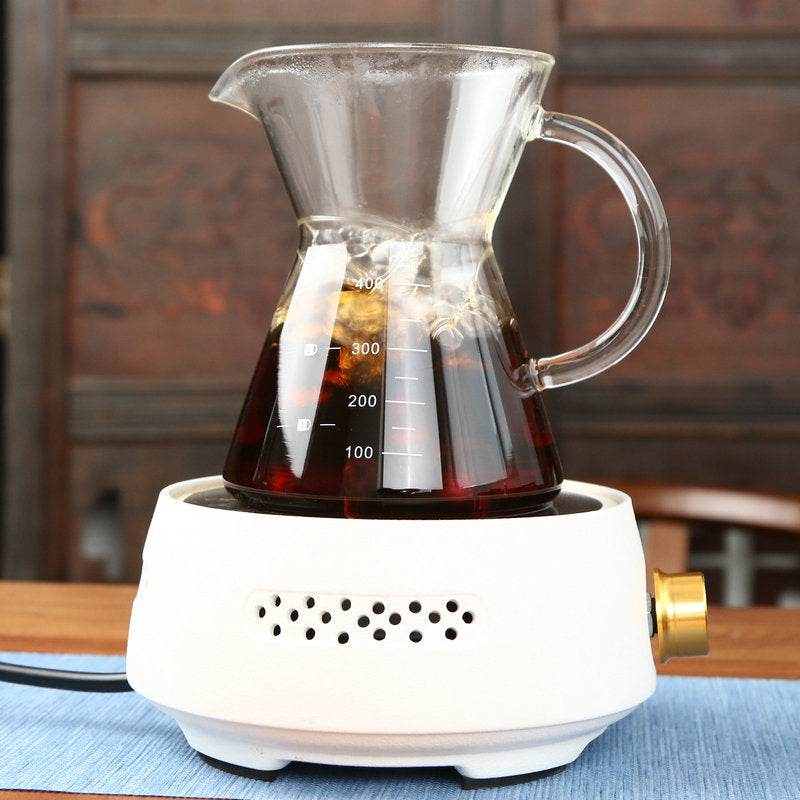 400ml glass hand coffee maker - Mubimart