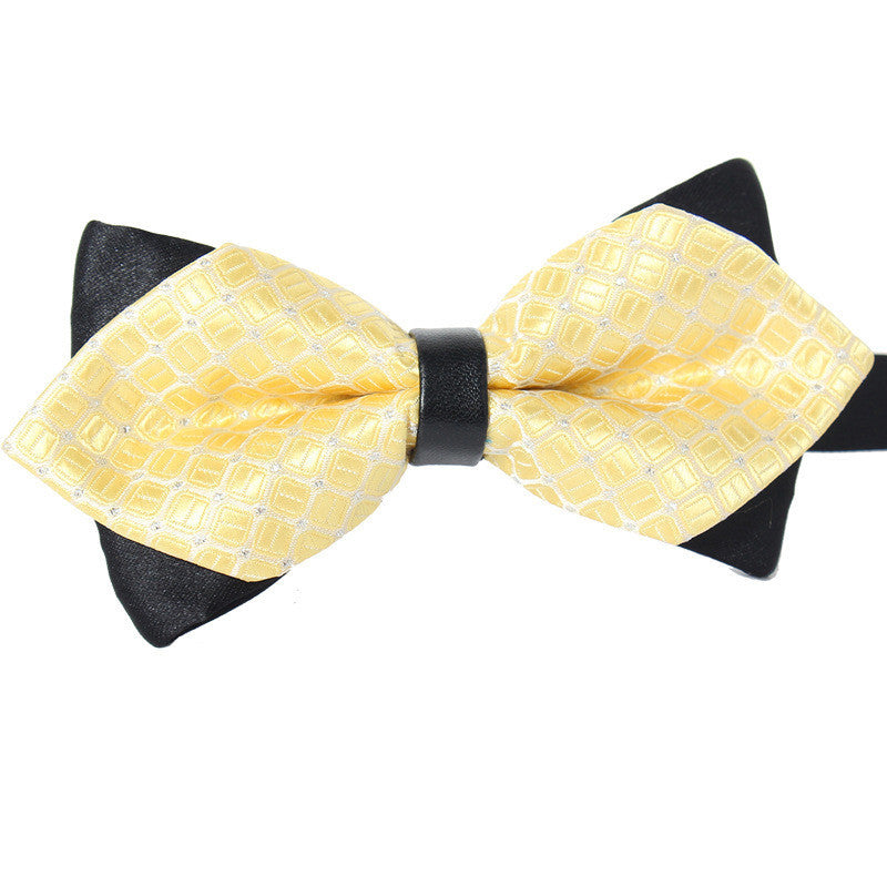 Knitted bow tie Polyester multicolor new bow tie