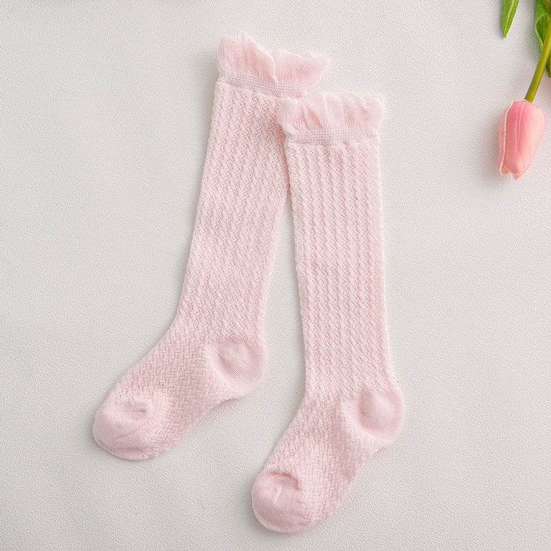 Mesh breathable over the knee mosquito socks - Mubimart