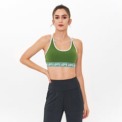 Printed sports bra - Mubimart -  