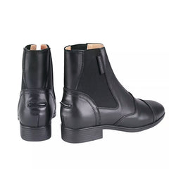 Riding Equestrian Cowhide Ankle Boots