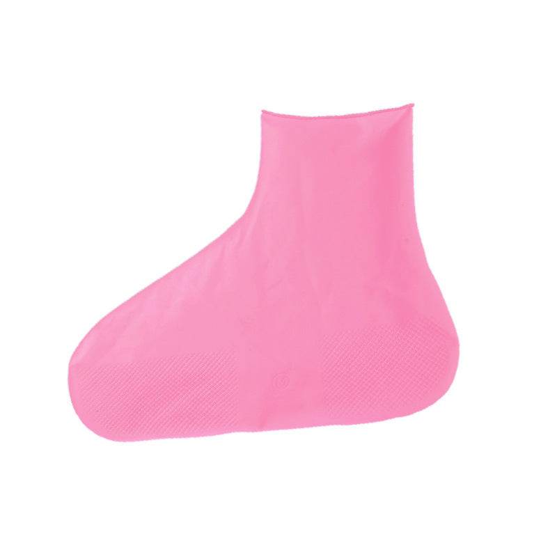 Men and women hiking slip wearable easy to carry silicone rain boots - Mubimart