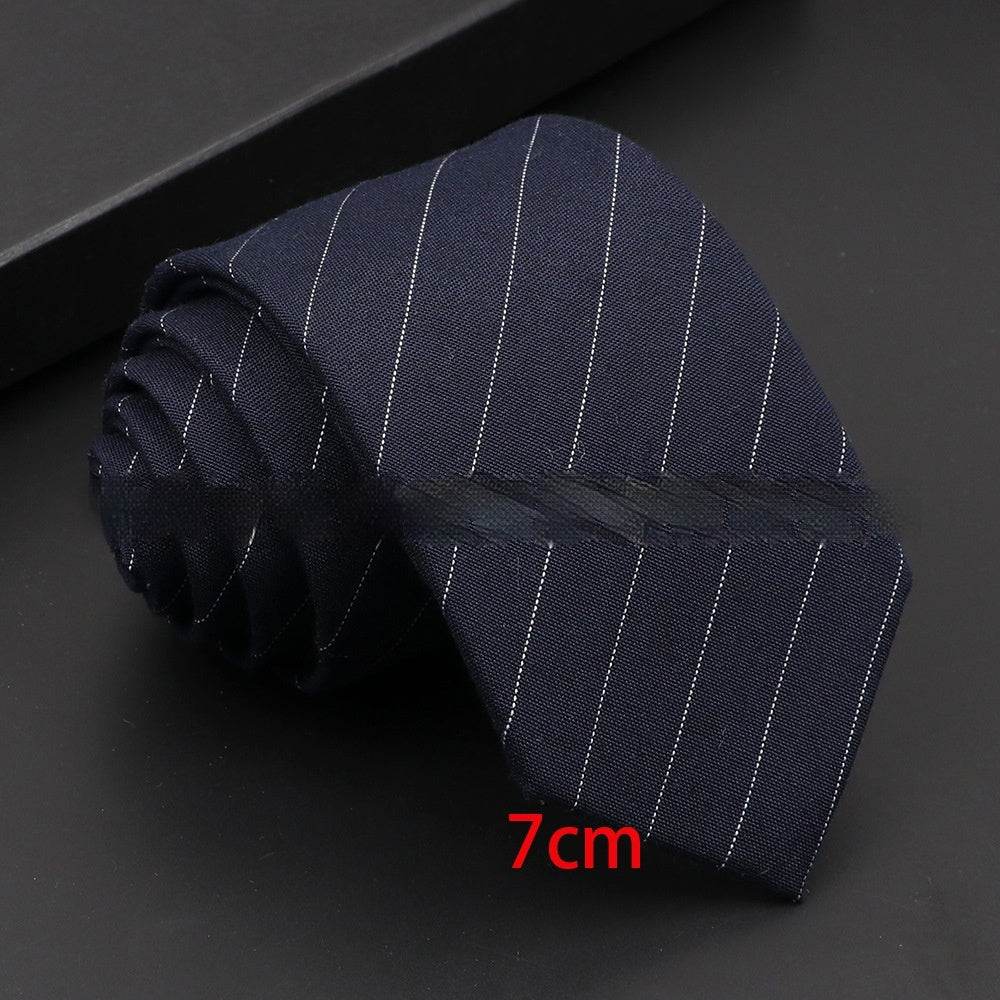 Artificial Woolen Necktie Korean Casual Accessories - Mubimart