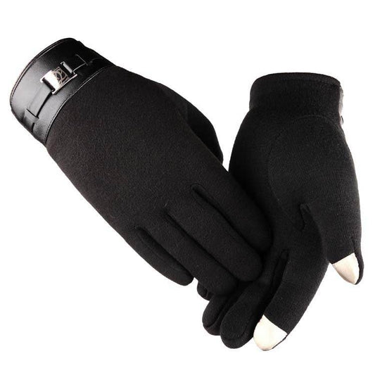 Men's Gloves Men's Business Touchscreen Gloves - Mubimart
