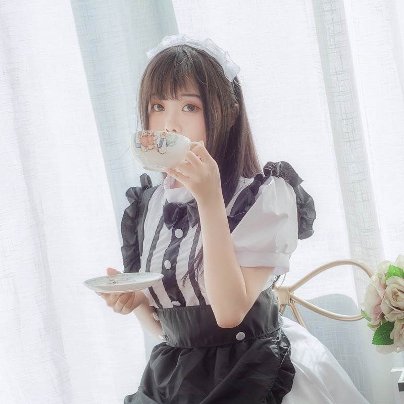 Maid outfit cafe work clothes cosplay clothes - Mubimart