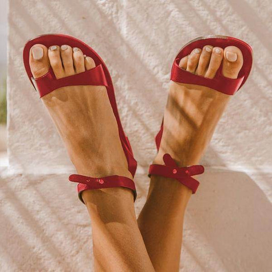 Fashion flat sandals - Mubimart