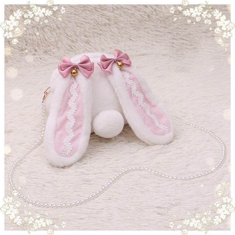 Plush Impression Doll One-Shoulder Small Satchel - Mubimart
