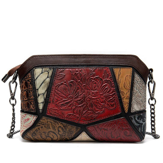 Retro ladies small satchel - Mubimart