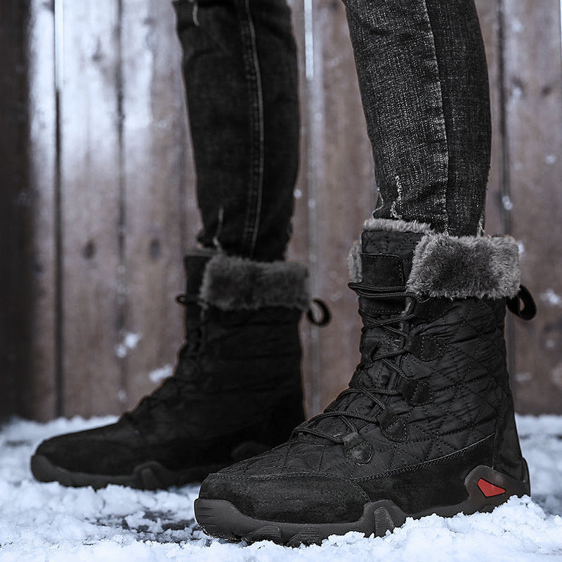 Rutschfeste Schneestiefel für Herren