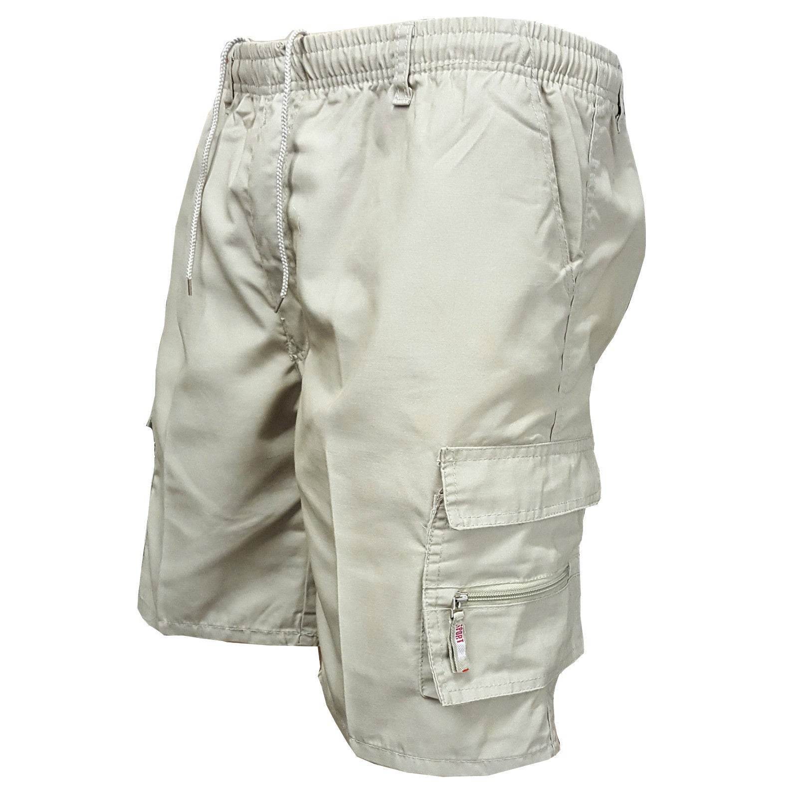 Men's Shorts Multi-pocket Cargo Pants - Mubimart