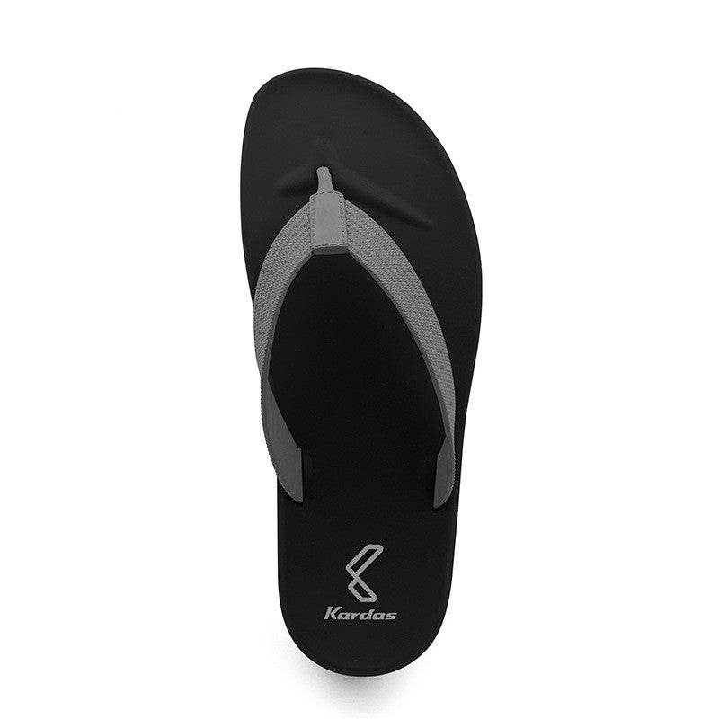 Rubber flip flops beach shoes men's flip flops - Mubimart
