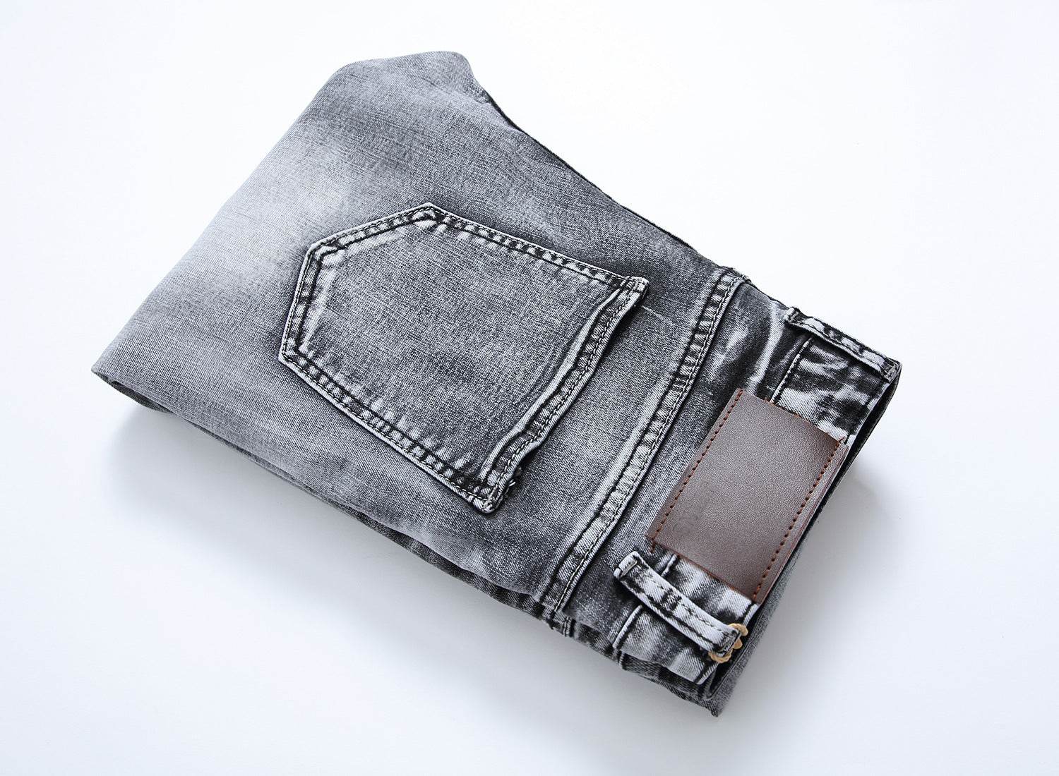 Men's slim jeans - Mubimart