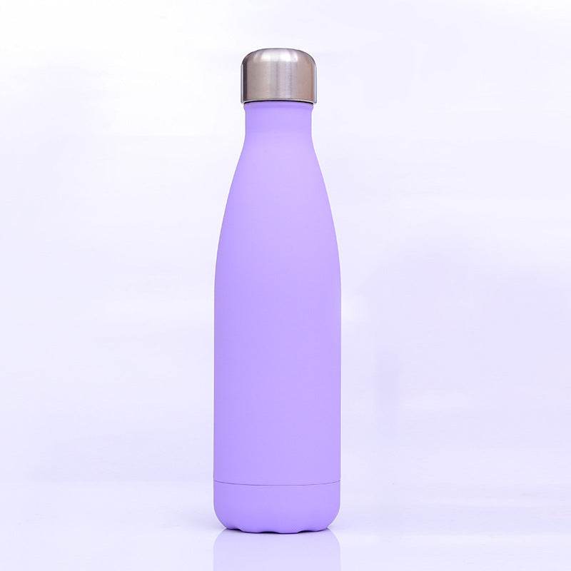 Coke Bottle Stainless Steel Vacuum Flask Bowling Cup Sports Bottle - Mubimart