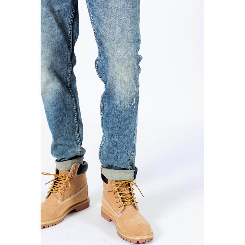 Men's washed jeans - Mubimart