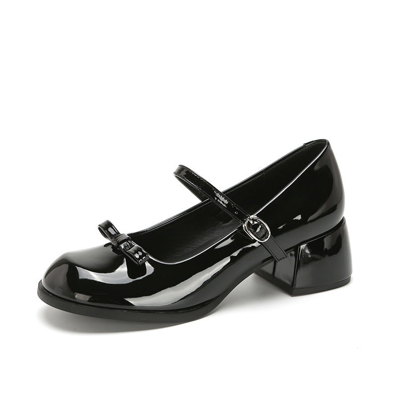 French Mary Jane Shoes Women