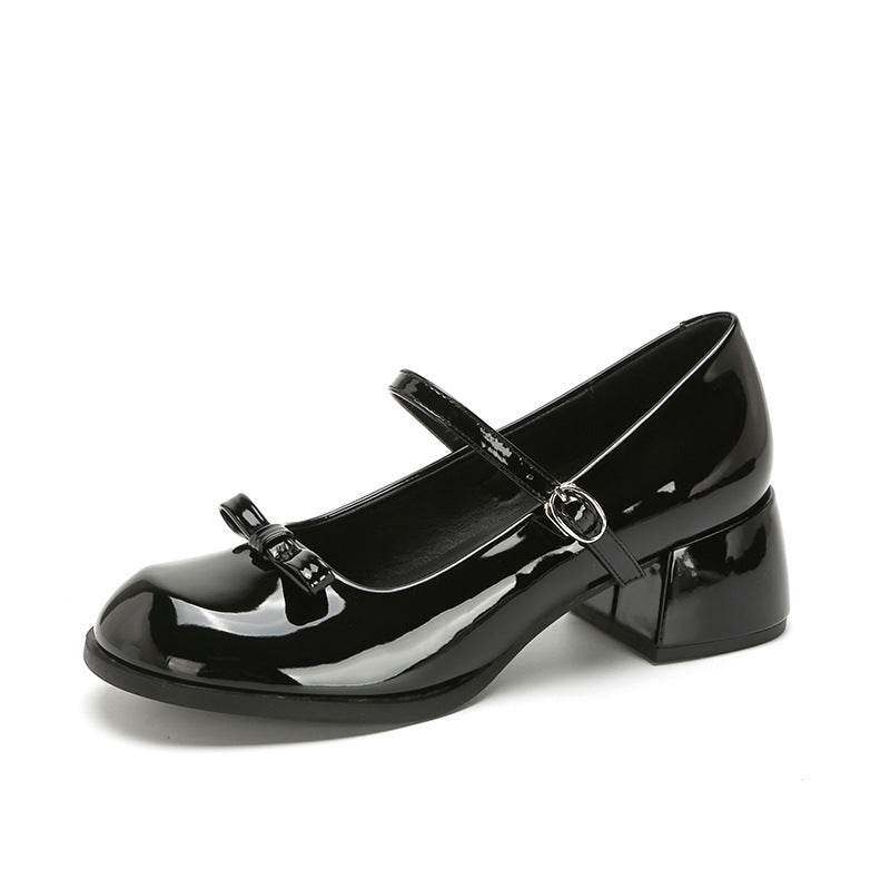 French Mary Jane Shoes Women - Mubimart