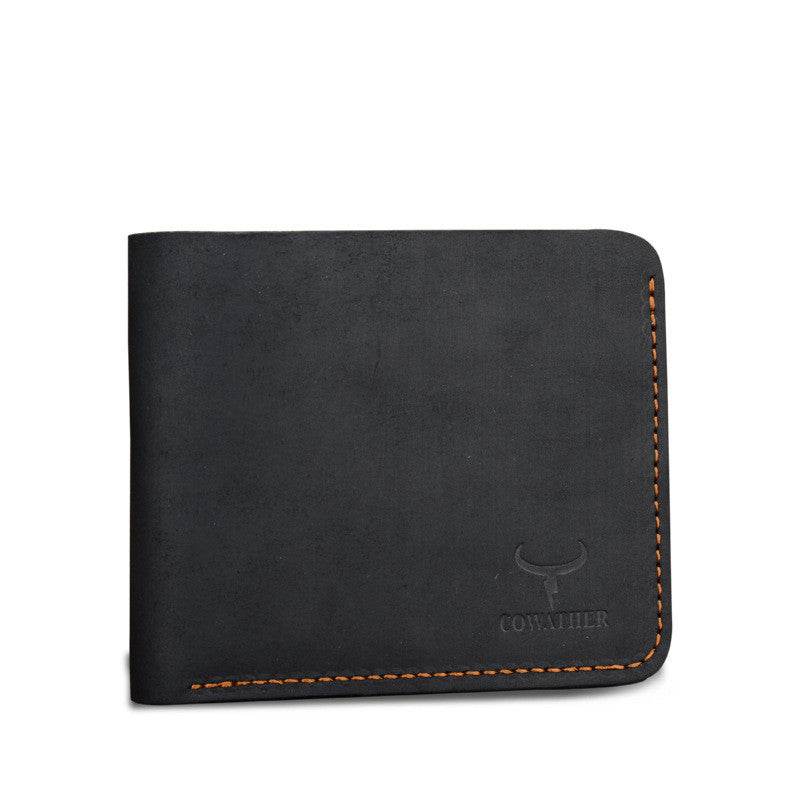 Business Fashion Men Retro Short Wallet - Mubimart