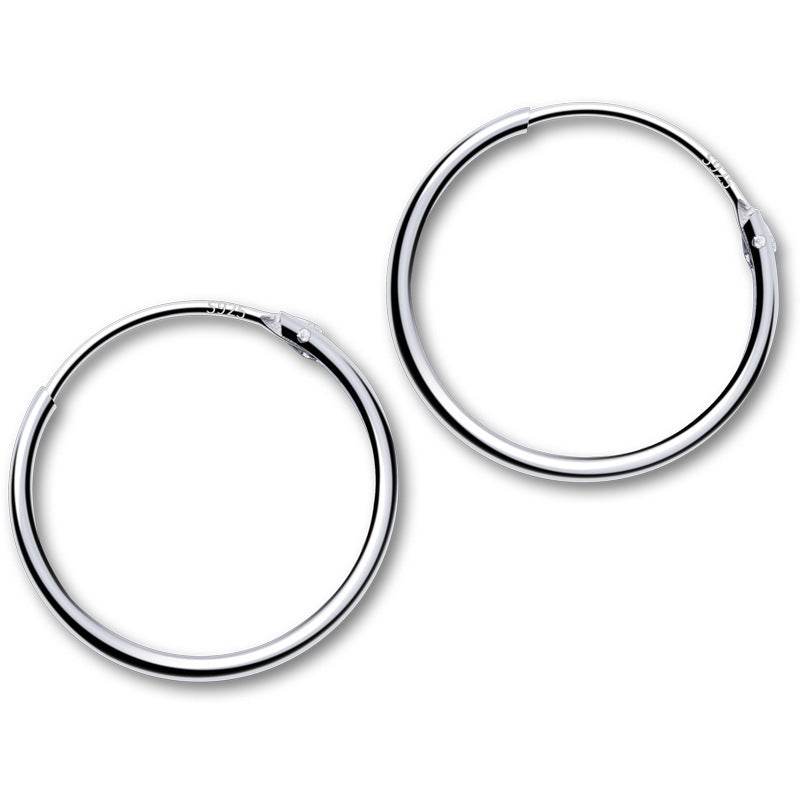 Simple Round Earrings For Men And Women - Mubimart