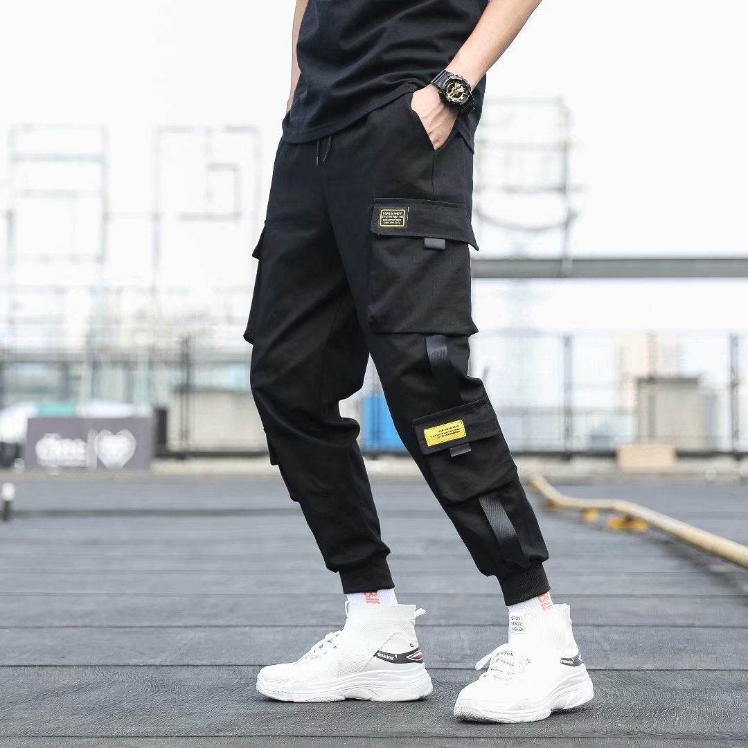 Overalls Men's Loose Plus Size Casual Jogger Pants - Mubimart