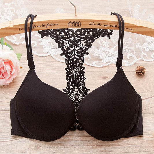 Japanese Lace Beauty Back Lingerie Bra - Mubimart