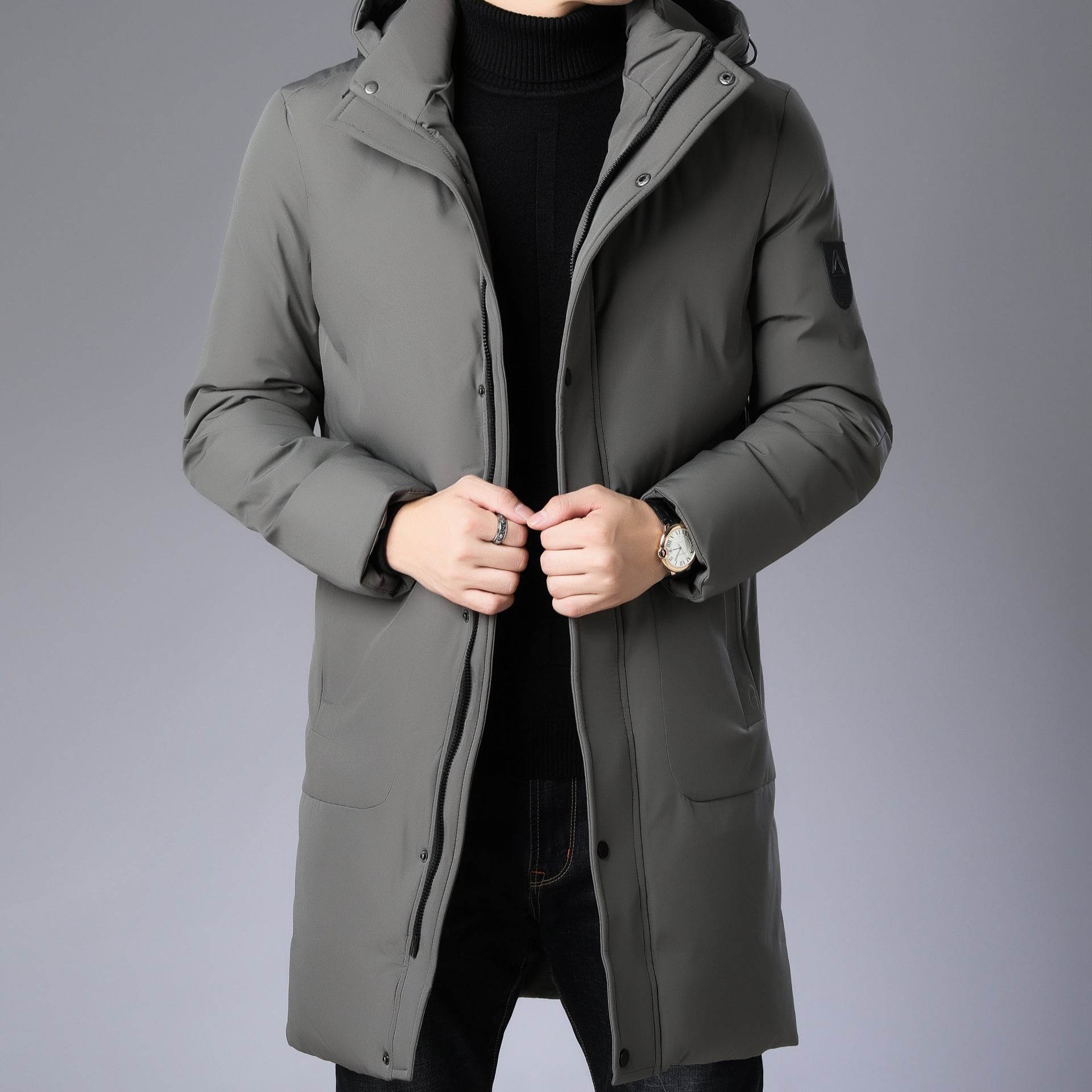 Hooded Coat Baggy Coat Men - Mubimart