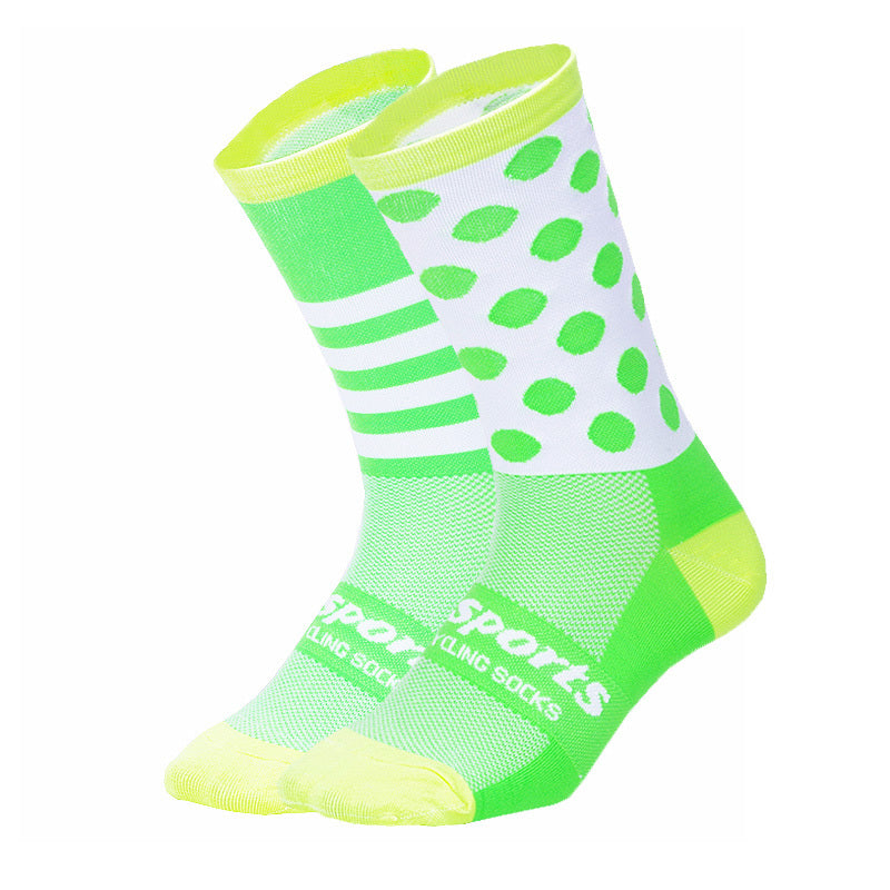 Cycling socks running skate socks - Mubimart -  