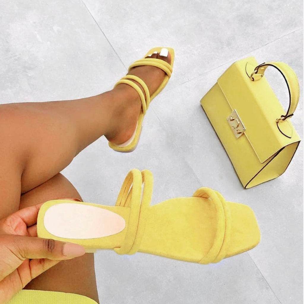 Beach flat sandals - Mubimart