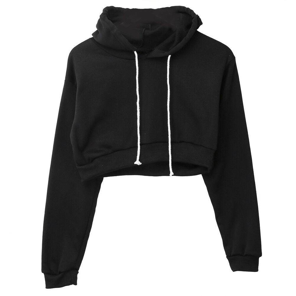 Women Fashion Hoodie Sweatshirt Jumper Sweatershirt - Mubimart