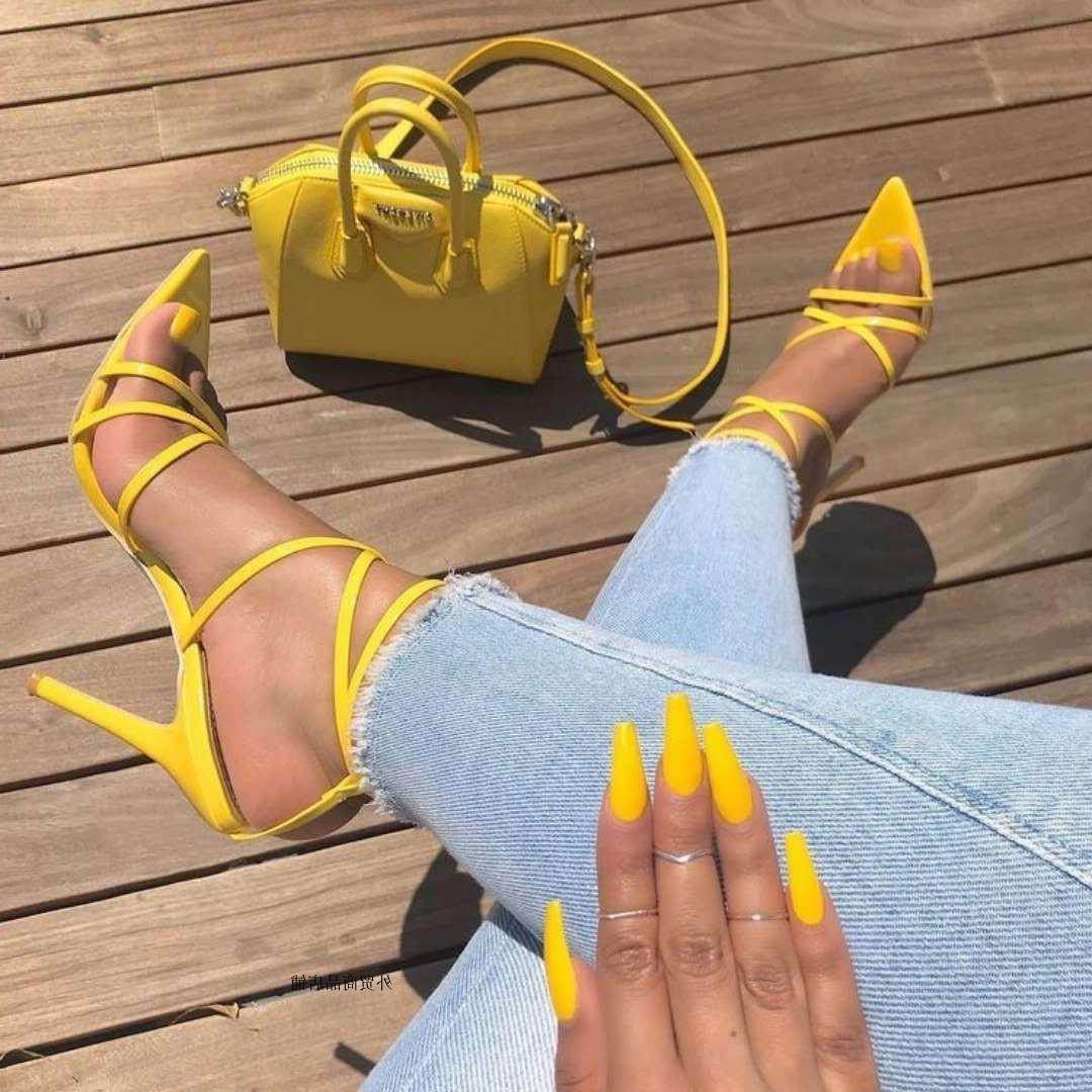 women heel-strap sandals - Mubimart