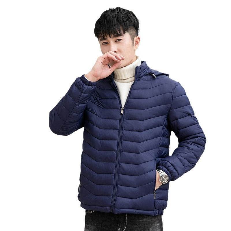 Lightweight Down Jacket Short Men - Mubimart
