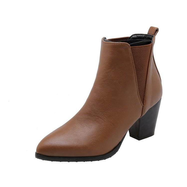 Women Shoes Winter Ankle Boots - Mubimart