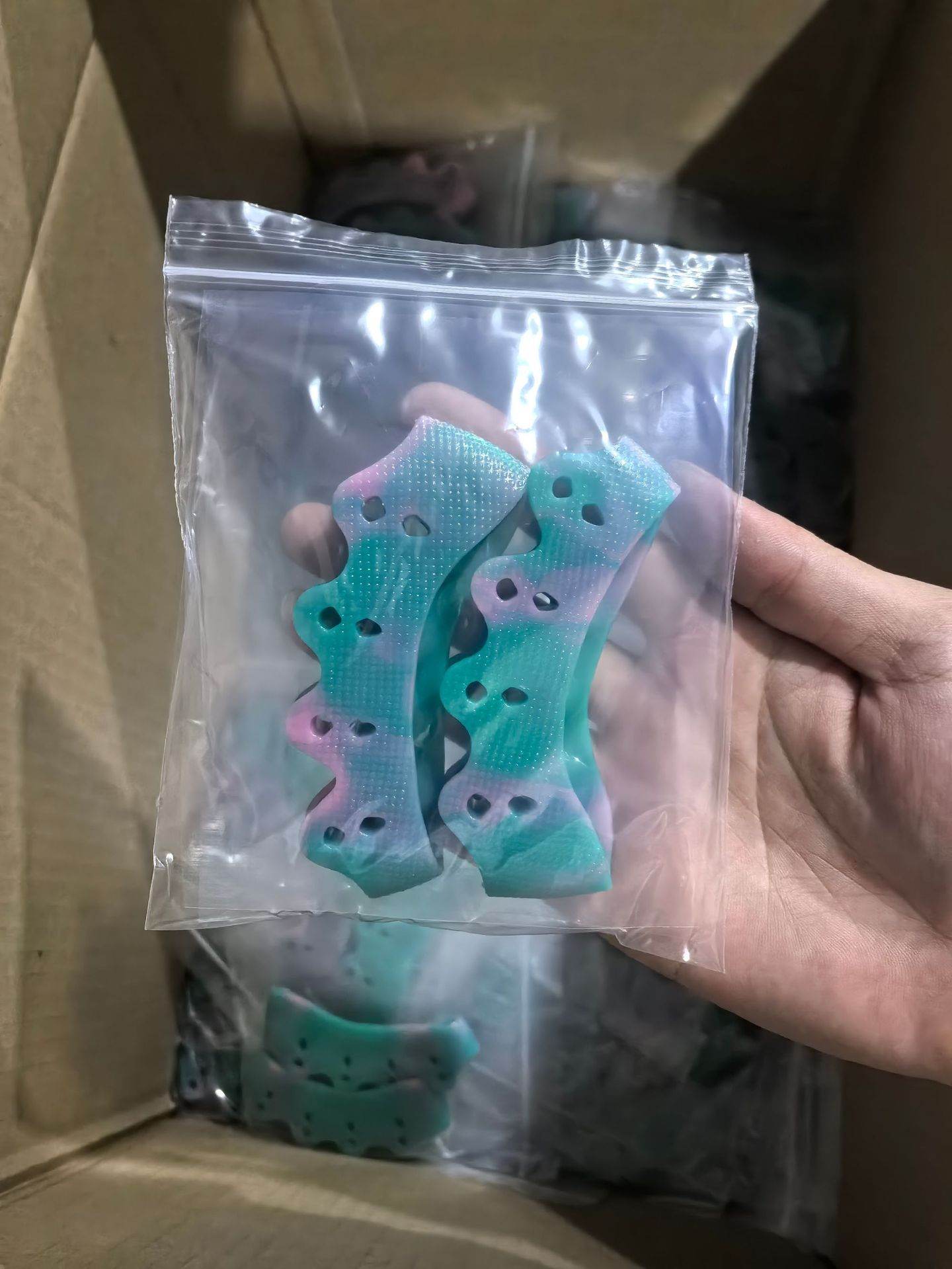 Men's And Women's Flip-out Five-toe Silicone Brace Toe Separator - Mubimart