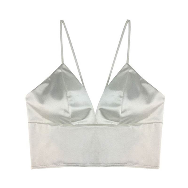 Thin bra bottom camisole - Mubimart