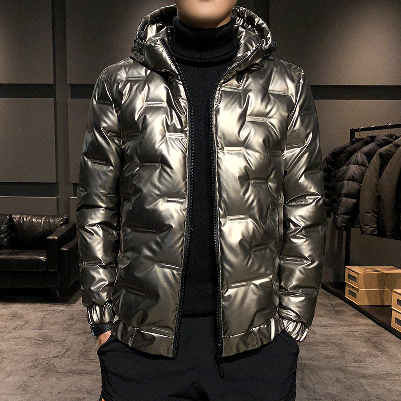 Casual Men's Winter Warm Ultralight Down Jacket Duck Down Coat