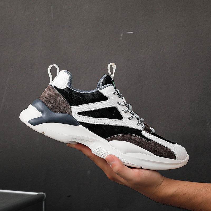 Autumn Men Sports Mesh Breathable Shoes Leisure - Mubimart