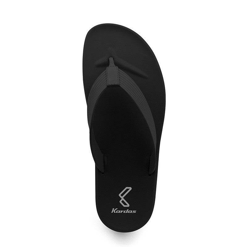 Rubber flip flops beach shoes men's flip flops - Mubimart