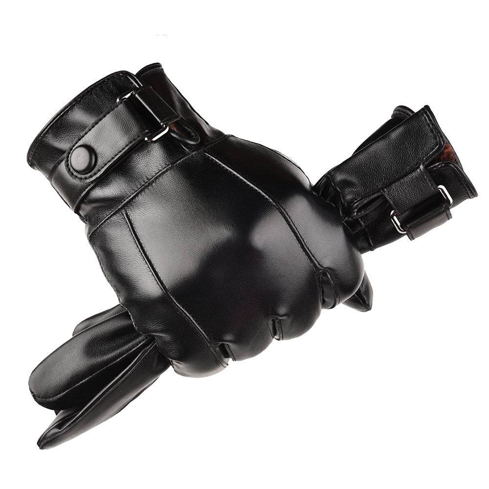 Korean wash leather gloves - Mubimart