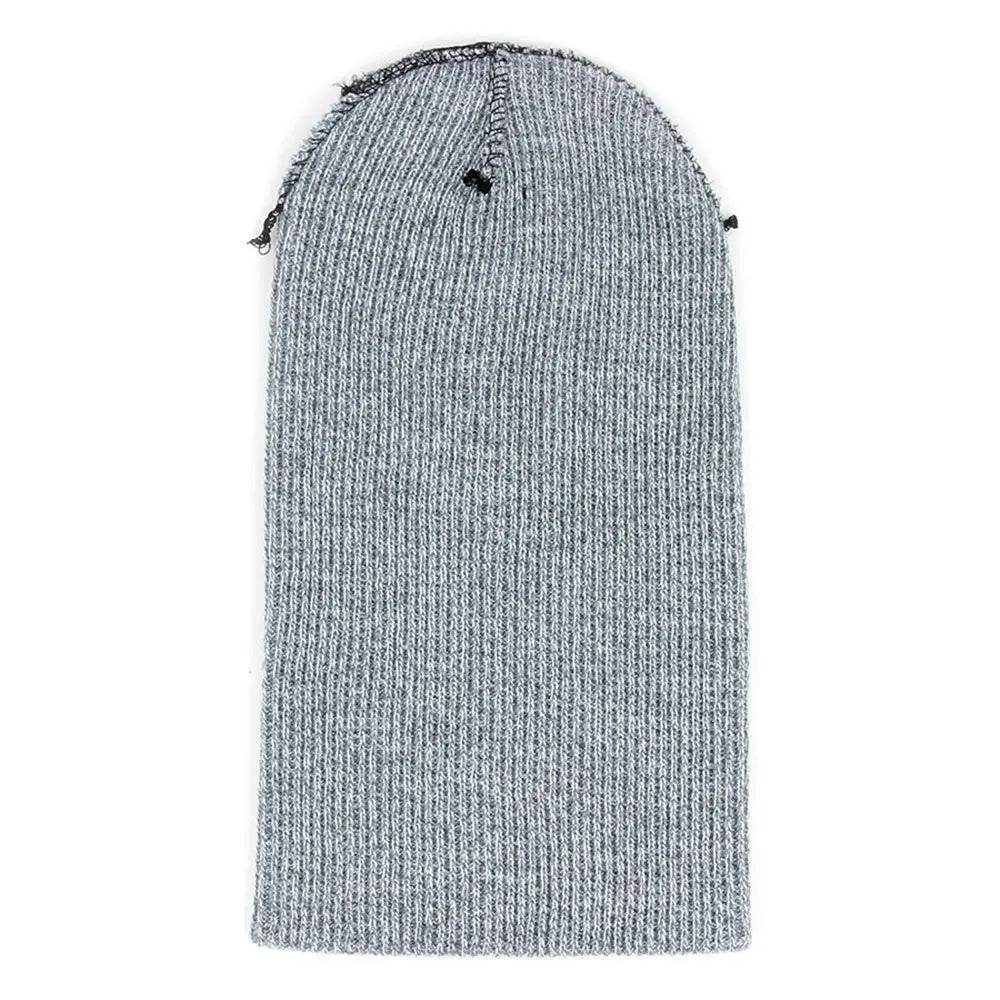 Unisex Fashionable Knitted Beanie, Winter Wool Elastic Hat For Outdoor Cycling, Camping, Travel Winter Beanie Hat Acrylic Knit Hats For Men Women - Mubimart