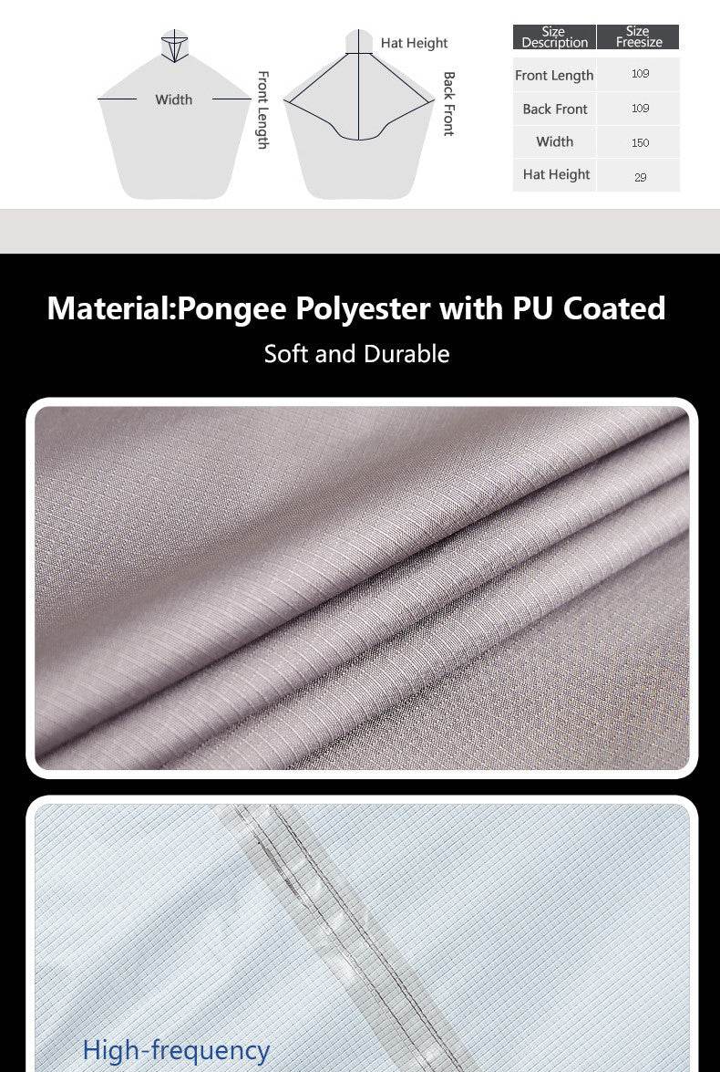Multifunctional riding raincoat - Mubimart