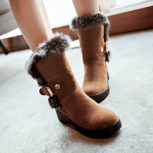 Platform snow boots - Mubimart