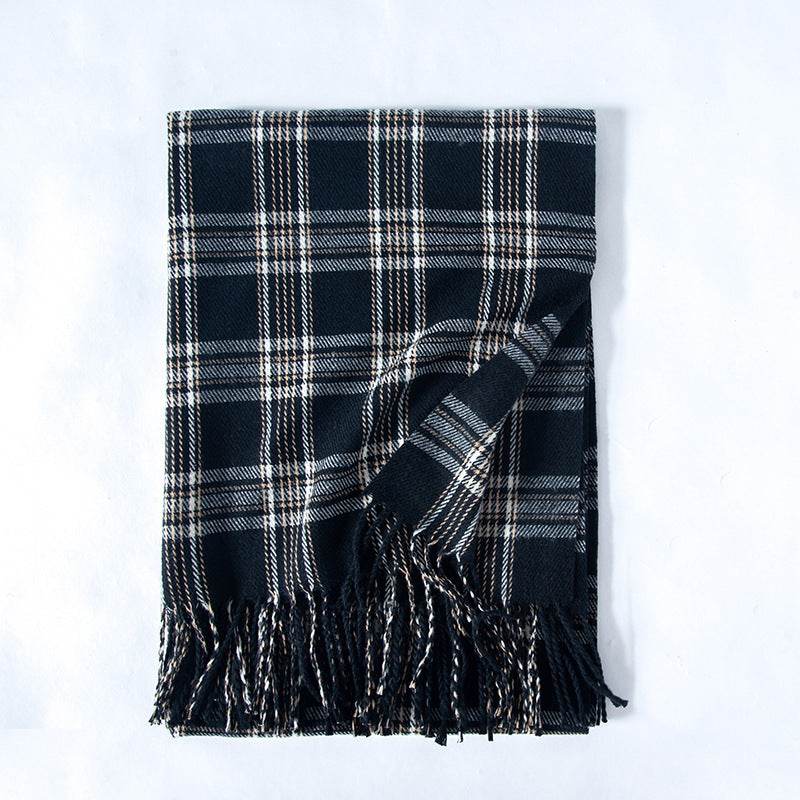 Women's New Line Printed Cashmere Scarves - Mubimart