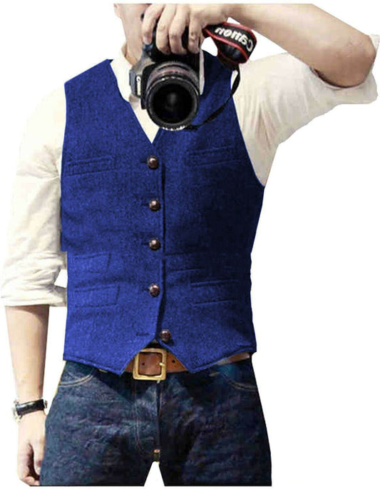 Suit Vest Best Man Wedding - Mubimart
